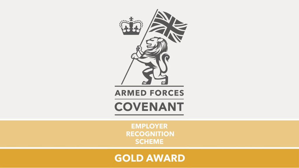 Armed Forces Covenant Gold Award 1