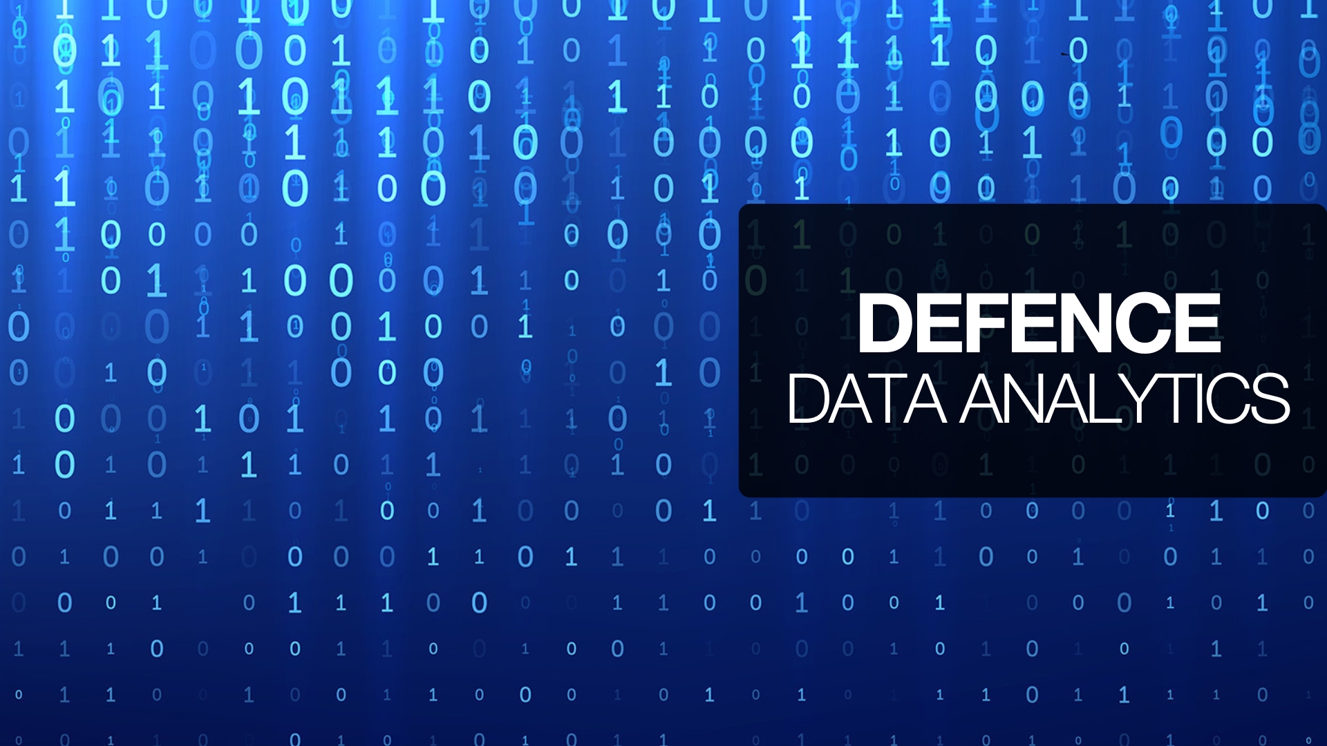 Defence data analytics