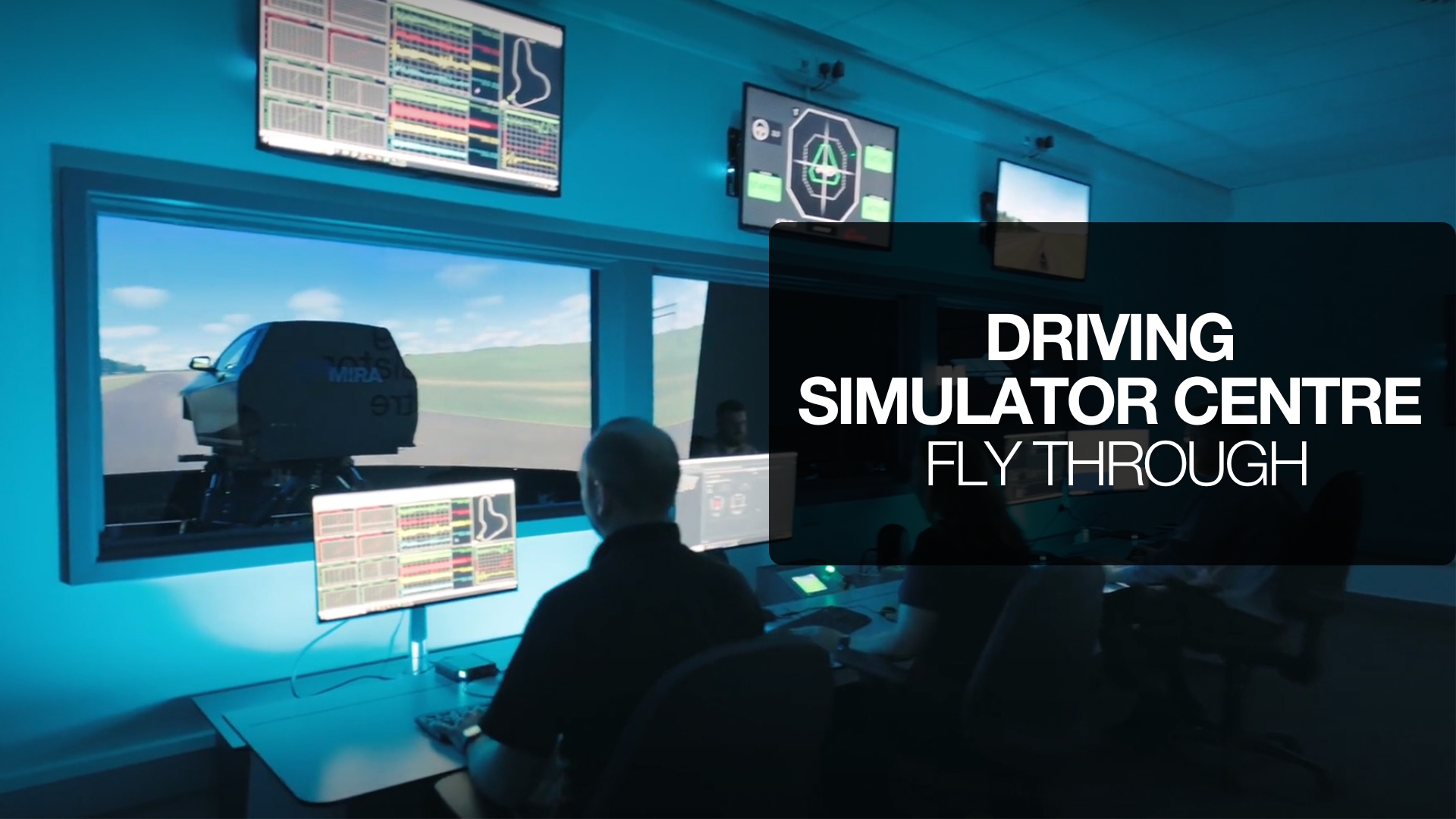 Driving Simulator Centre Fly Through