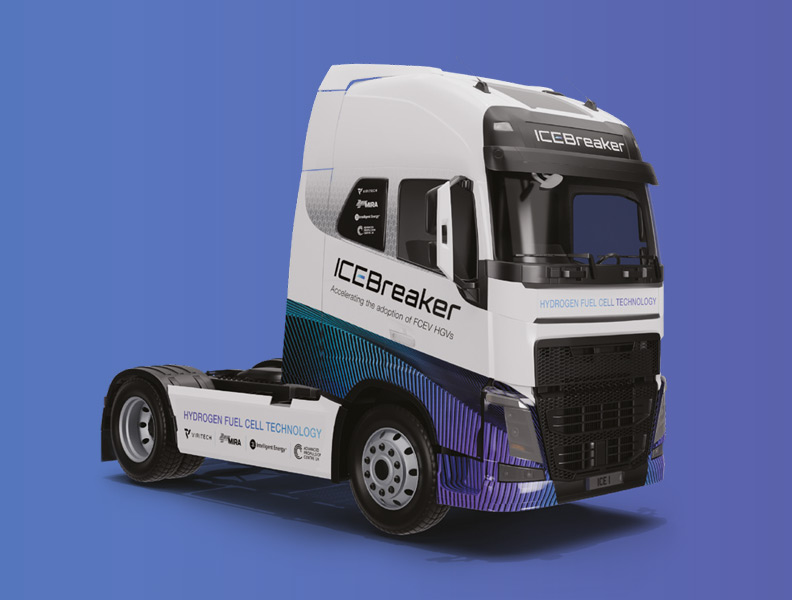 Hydrogen Solutions 8 ICEBreaker Hydrogen Fuel Cell HGV